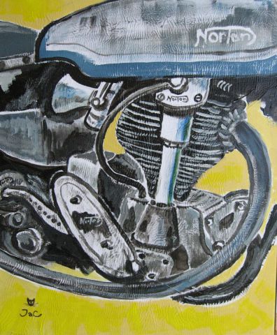 Norton 500 Inter la Moto du Diable